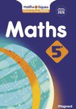 Maths et tiques 5e (2026) - Manuel élève