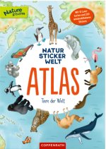 Natur-Stickerwelt - Atlas - Tiere der Welt