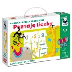 Książka i puzzle edukacyjne. Poznaję liczby
