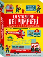 stazione dei pompieri. La squadra di soccorso entra in azione!