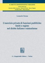esercizio privato di funzioni pubbliche: limiti e regime nel diritto italiano e statunitense