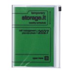 Mark's 2026/2027 Diary A6 Storage.it, Green