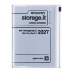 Mark's 2026/2027 Diary A6 Storage.it, Silver