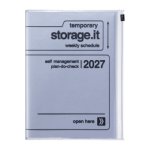 Mark's 2026/2027 Diary A5 Storage.it, Silver