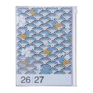 Mark's 2026/2027 Diary A5 Pattern, Wave Green
