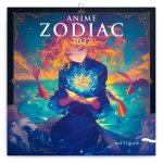 Kalendář 2027 poznámkový: Anime Zodiac, 30 x 30 cm