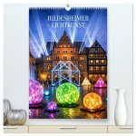 Hildesheim, ein Moment in dem die Stadt zu leuchten beginnt. (hochwertiger Premium Wandkalender 2027 DIN A2 hoch), Kunstdruck in Hochglanz