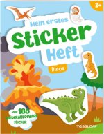 Mein erstes Stickerheft. Dinos