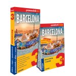Barcelona 3w1 przewodnik + atlas + mapa