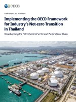 Implementing the OECD Framework for Industry's Net-zero Transition in Thailand