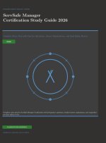 ServSafe Manager Certification Study Guide 2026