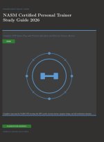 NASM Certified Personal Trainer Study Guide 2026