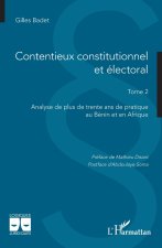Contentieux constitutionnel et électoral