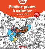 Poster géant à colorier - Le Finistère
