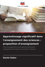 Apprentissage significatif dans l'enseignement des sciences
