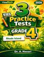 3 Rhode Island RICAS Grade 4 Math Practice Tests