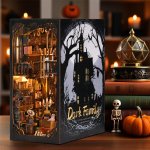 Miniaturowy domek Book Nook Dracula family