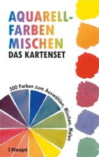 Aquarellfarben mischen - das Kartenset