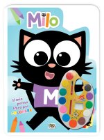mio primo libro per colorare. Milo. Con adesivi