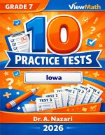 10 Iowa ISASP Grade 7 Math Practice Tests