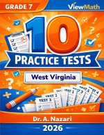 10 West Virginia WVGSA Grade 7 Math Practice Tests