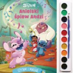 Anielski śpiew Andzi. Disney Stitch. Czytam i maluję