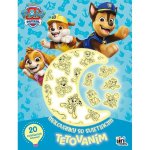 Maľovanky so svietiacim tetovaním Labková patrola