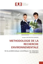 METHODOLOGIE DE LA RECHERCHE ENVIRONNEMENTALE