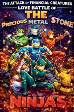 The attack of financial creatures love Battle of the precious metal stone ninjas