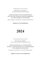Application of the Convention on the Prevention – Order of 21 November 2024