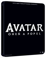 Film:  Avatar: Oheň A Popel 2Bd (Bd + Bd Bonus Disk) - Limitovaná Sběratelská Edice - Steelbook