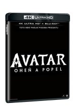 Film:  Avatar: Oheň A Popel 3Bd (Uhd + Bd + Bd Bonus Disk) - Edice V Rukávu