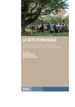 rete ecomuseale. Una strategia per l'ecosistema dell'innovazione nelle Alpi orientali