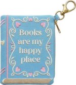 Buchverliebt Besticktes Täschchen, Happy Place