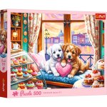 Puzzle 500 Szczenięca miłość 37554