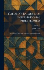 Canada's Balance of International Indebtedness
