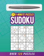 5-Minute Sudoku (Includes Ball-Point Pen)