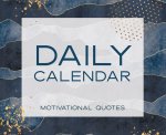 Motivational Quotes Perpetual Box Calendar