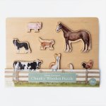 Farm Animals Wooden Puzzle