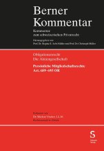 Persönliche Mitgliedschaftsrechte (Art. 689-695 OR)