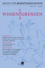 Archiv für Begriffsgeschichte. Band 67,2