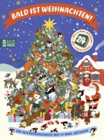 Bald ist Weihnachten! Ein Adventskalender mit 24 Mini-Büchern