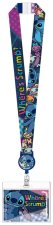Lilo & Stitch Deluxe Lanyard with Card Holder Stitch Where's Scrump?