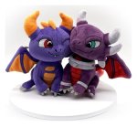 Skylanders Plush Figures 2-Pack Valentine's Spyro & Cynder 15 cm