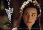 Lord of the Rings Pendant Arwen's Evenstar (silver plated)