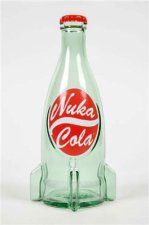 Fallout Bottle Series Replica Glass Bottle Nuka Cola Clear