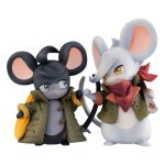Mobile Suit Gundam Iron-Blooded Orphans PVC Statues Orphanchu of Block 3 Mikatsuki & Orga 10th Anniversary 12 cm