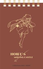 Howl's Moving Castle Memo Pad Sophie & Hauru