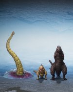 Godzilla 2016 S.H.MonsterArts Action Figures 3-Pack The Second Form, Thrid Form, Giant Unidentified Creature Set