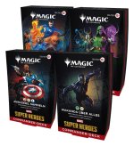Magic the Gathering Marvel Super Heroes Commander Decks Case (4) german